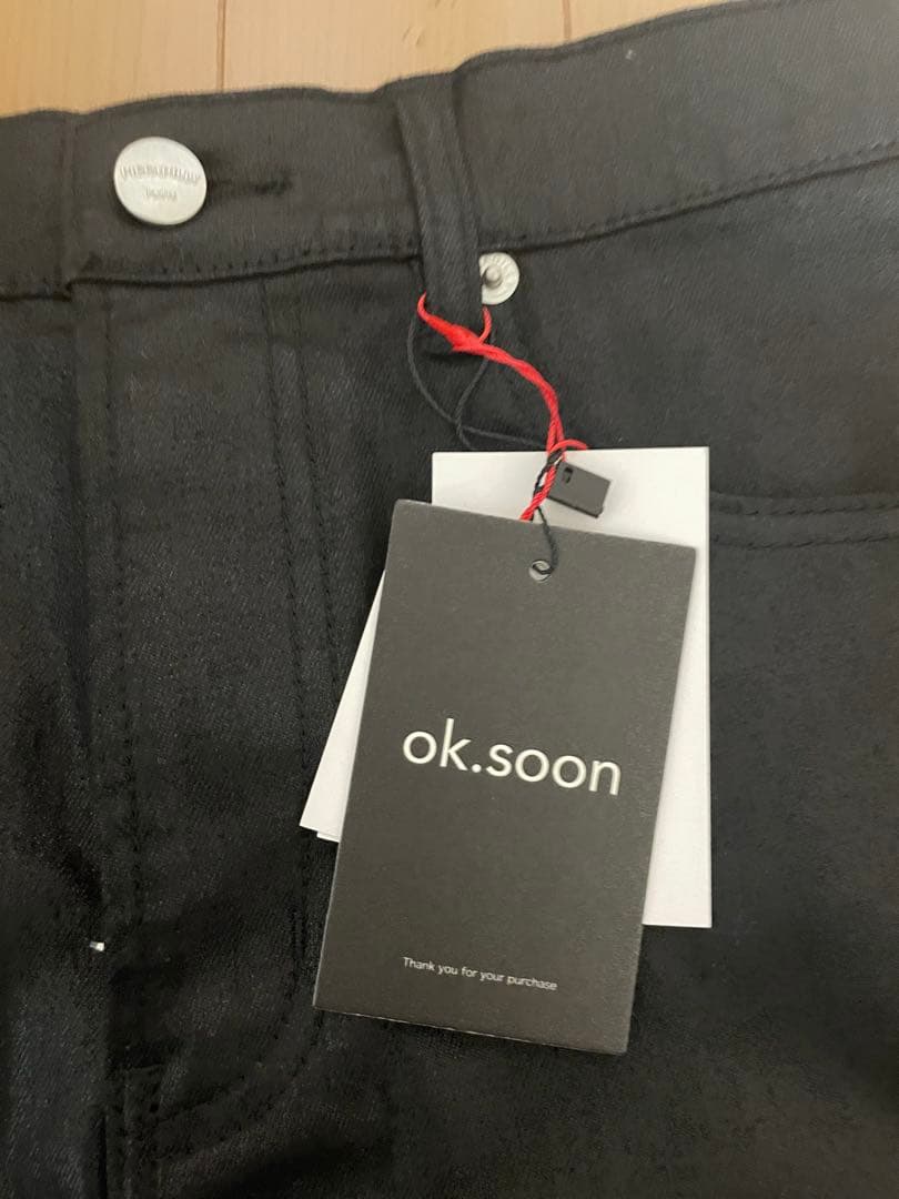 ok.soon×piccadilly DENIM MIDDLE SKIRT