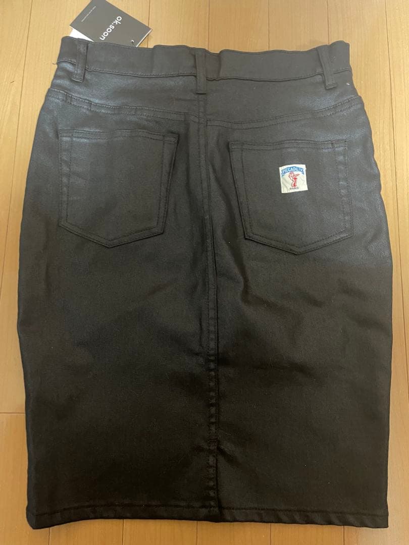 ok.soon×piccadilly DENIM MIDDLE SKIRT