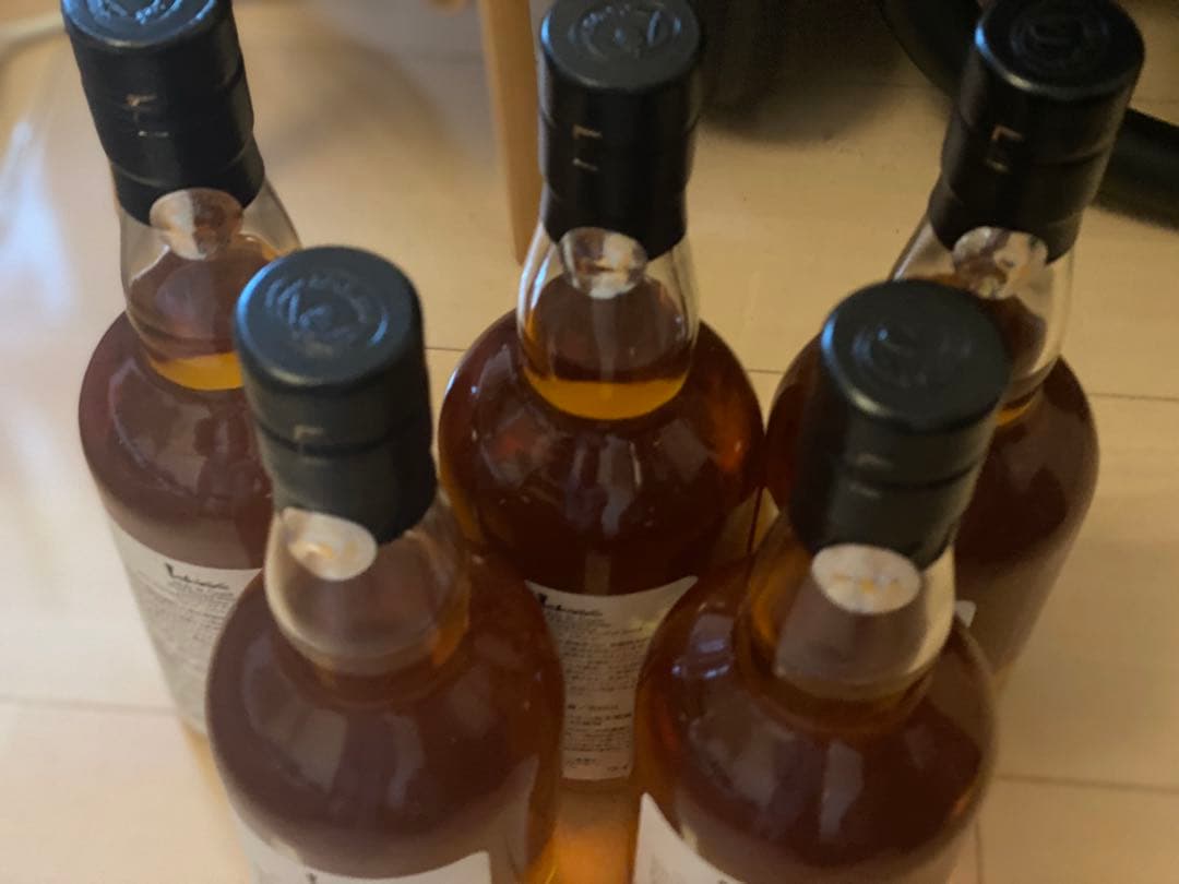 イチローズモルト　ウイスキー 5本セット 青色箱