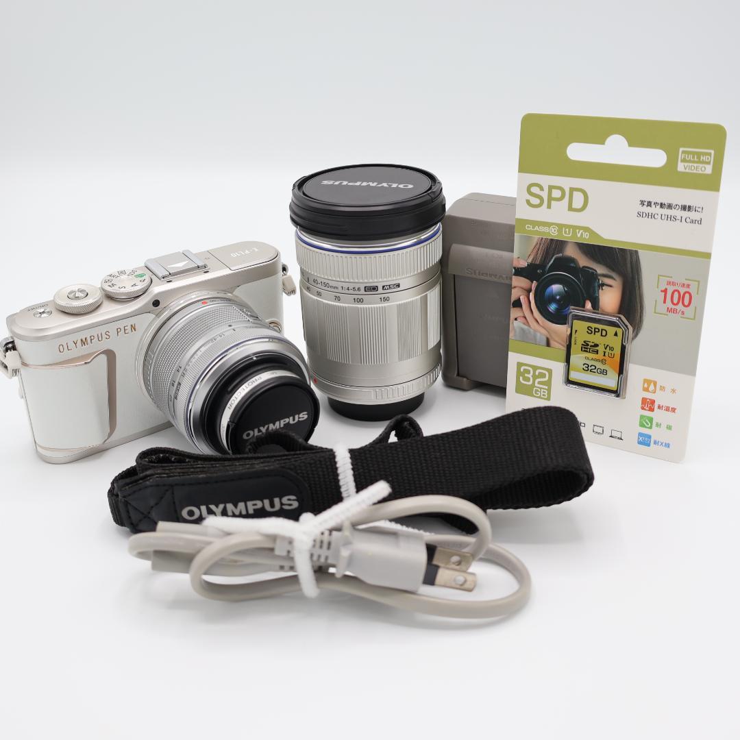 ❤️Wi-Fi &自撮り❤️OLYMPUS E-PL10ダブルズームキット