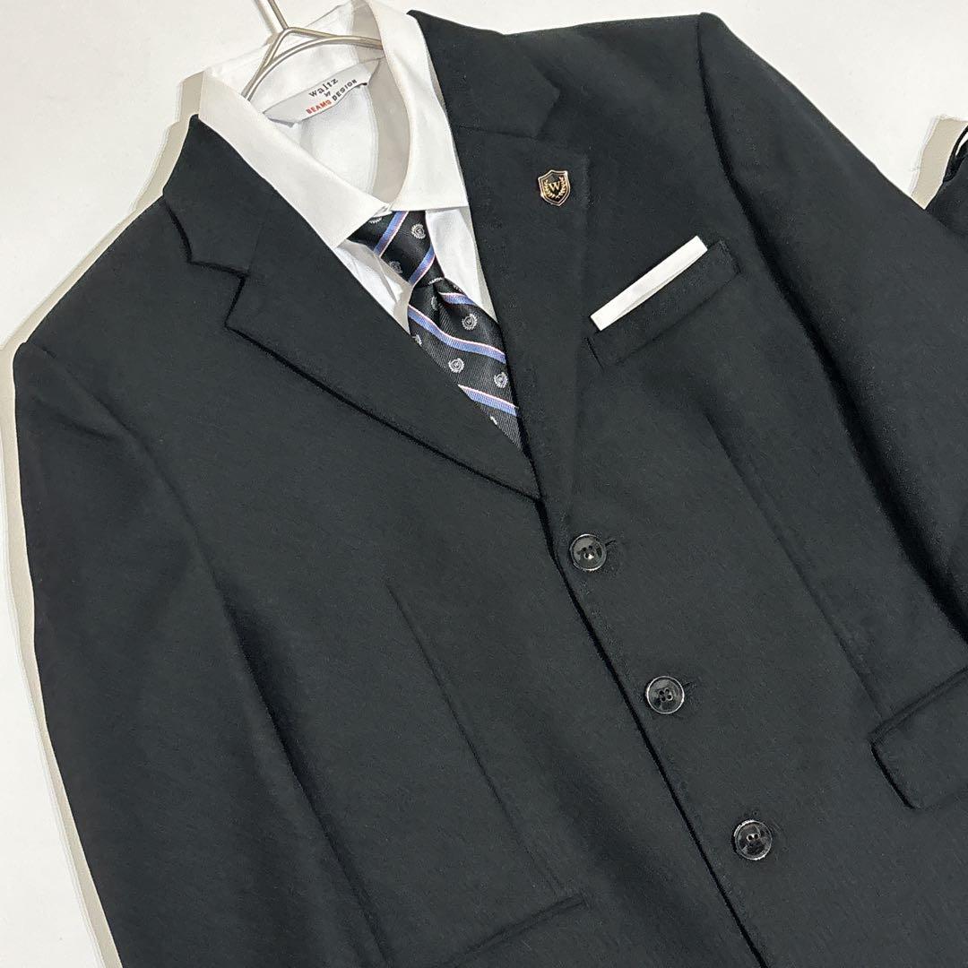 極美品✨ワルツバイビームス BEAMS DESIGN スーツ 黒 160Ｂ