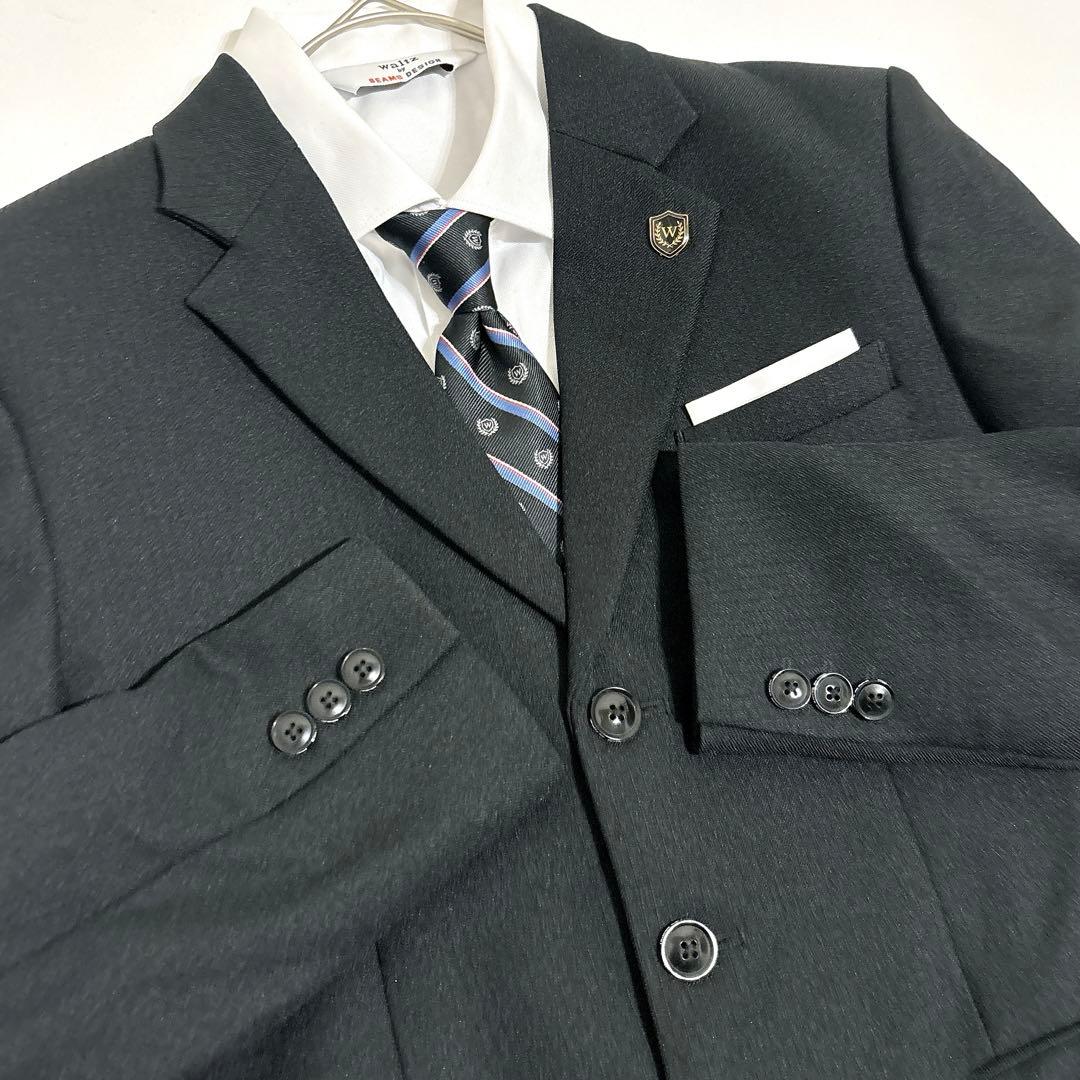 極美品✨ワルツバイビームス BEAMS DESIGN スーツ 黒 160Ｂ