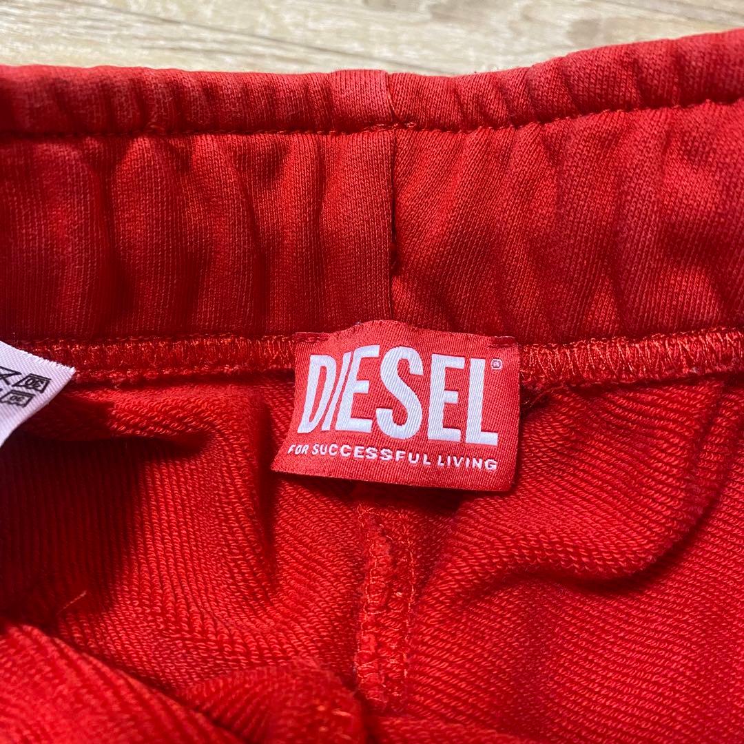 DIESEL ディーゼル　スウェットパンツ 赤・青　14y 140 150