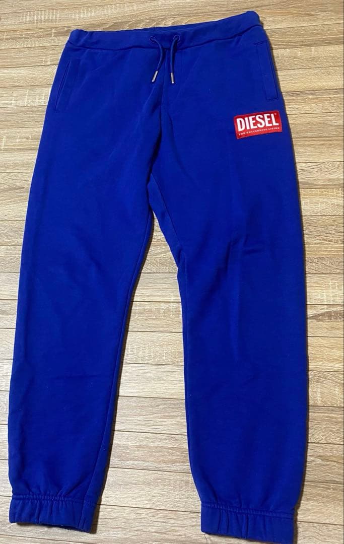 DIESEL ディーゼル　スウェットパンツ 赤・青　14y 140 150