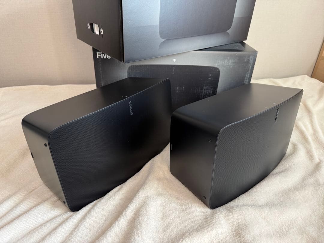 【美品】Sonos Five 2台セット 元箱付き