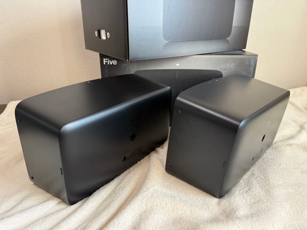 【美品】Sonos Five 2台セット 元箱付き
