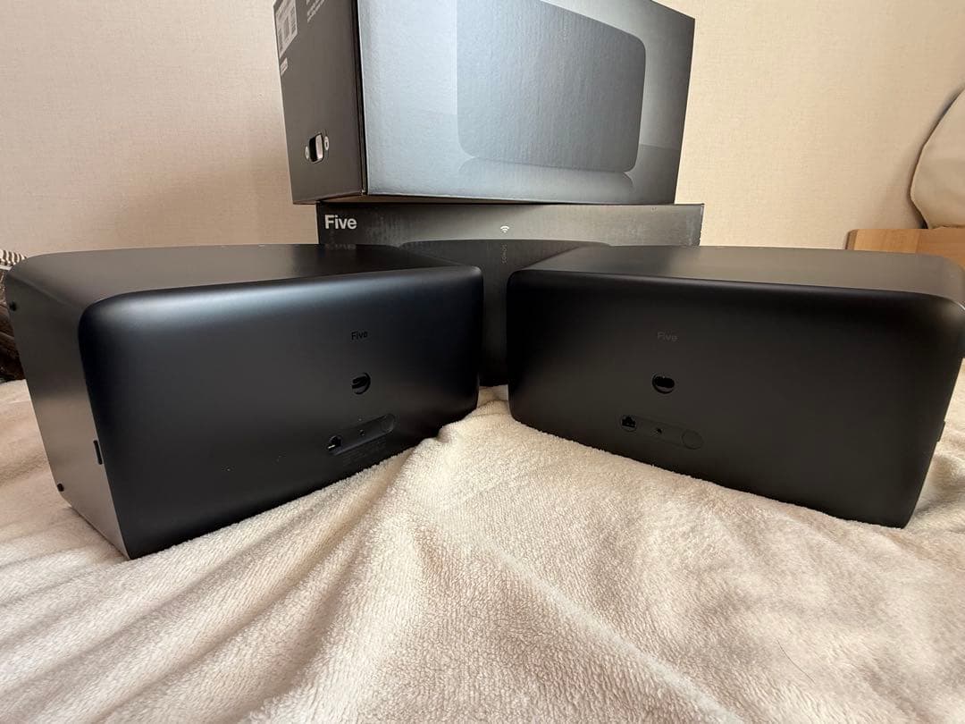 【美品】Sonos Five 2台セット 元箱付き