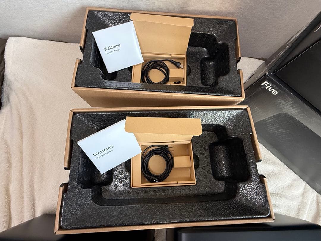【美品】Sonos Five 2台セット 元箱付き