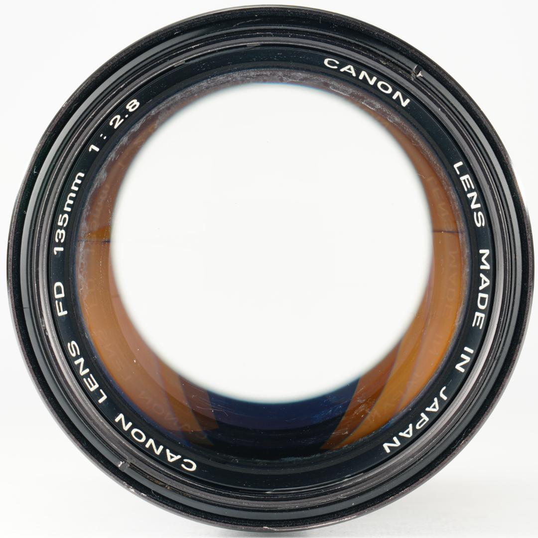 【整備＆テスト済】Canon New FD 135mm f2.8 898