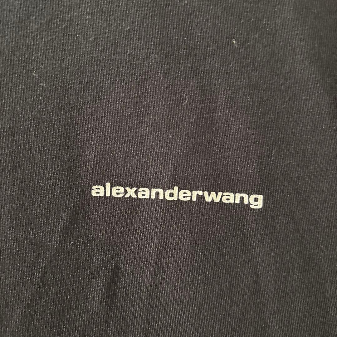 alexanderwang ブラック長袖Tシャツ
