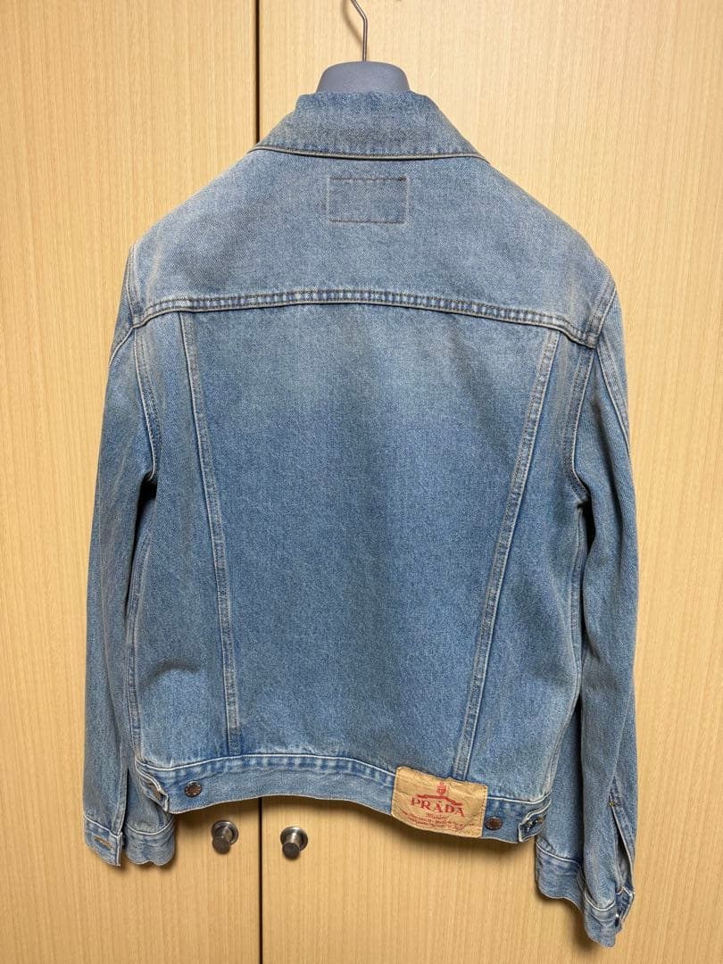 現行品 PRADA Gジャン M メンズ 国内正規品 GEB227