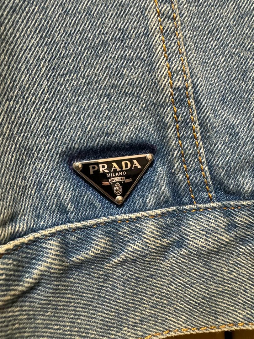 現行品 PRADA Gジャン M メンズ 国内正規品 GEB227