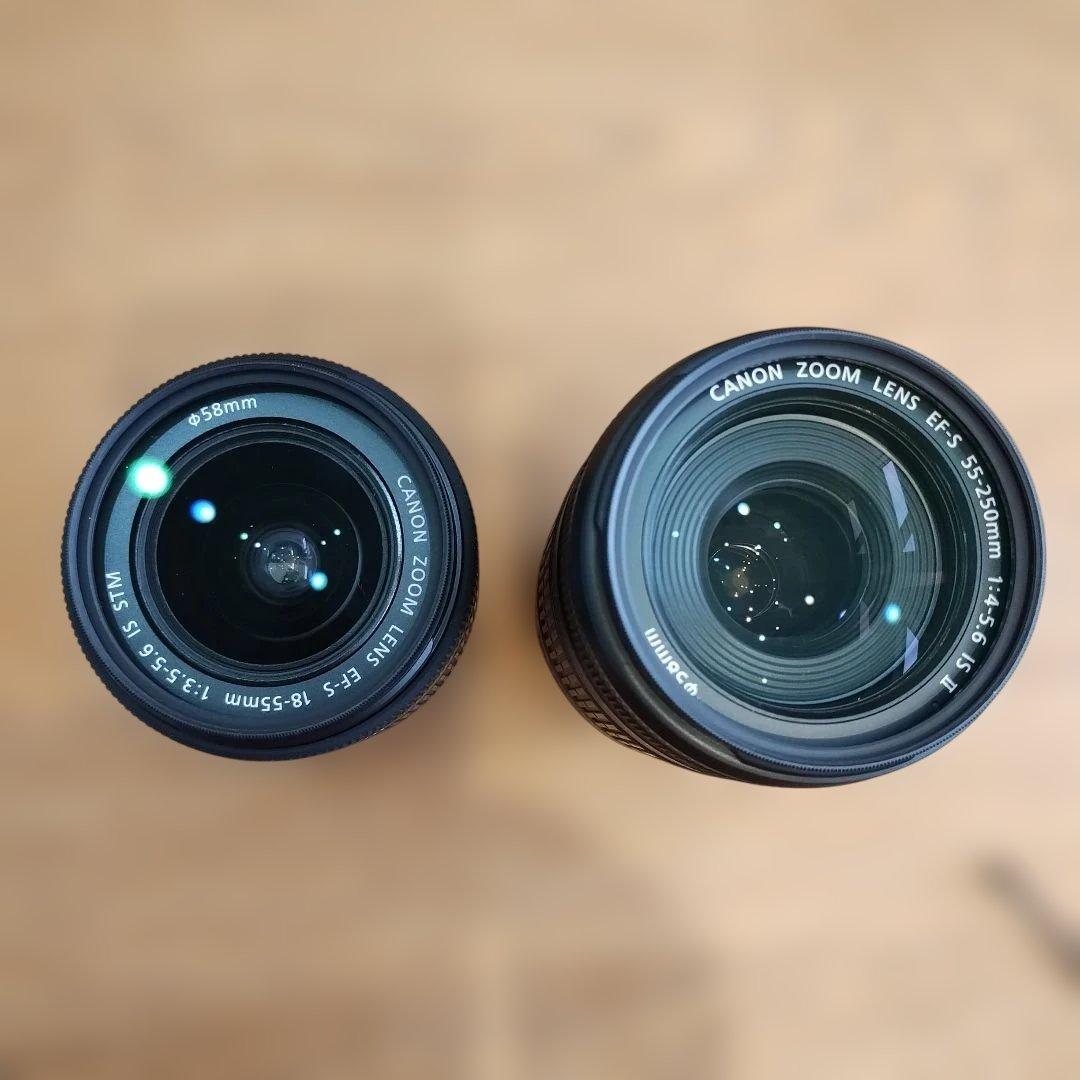 Canon EF-S 18-55mm／55-250mm