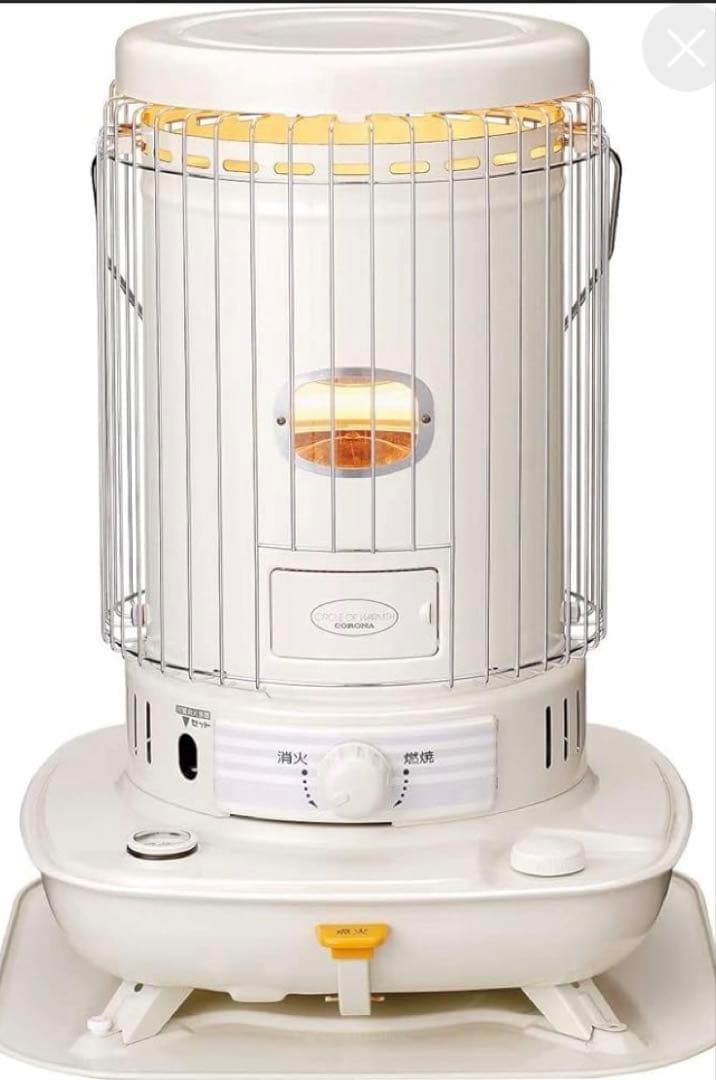 コロナ自然換気形解放式石油ストーブ　日本製