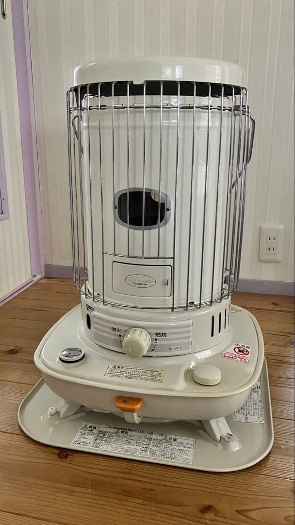 コロナ自然換気形解放式石油ストーブ　日本製