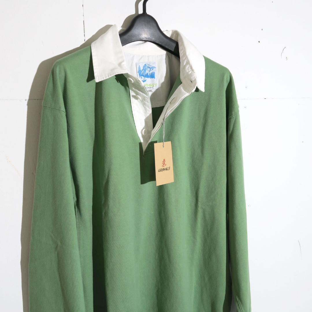新品 2XL Gramicci LANGDON RUGBY SHIRT