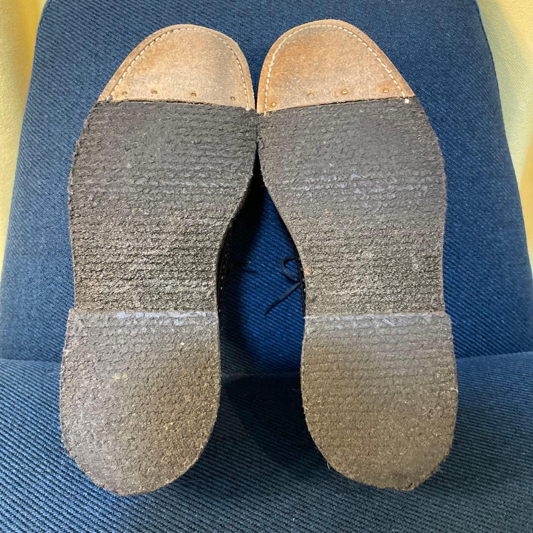 極美品　オールデン　ロングウイングチップ　黒　クレープソール　５ハーフ