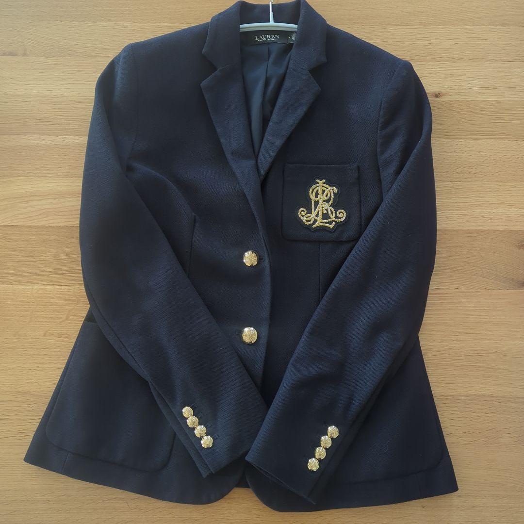 LaurenRalphLauren 金ボタン ブレザー ジャケット 紺 M