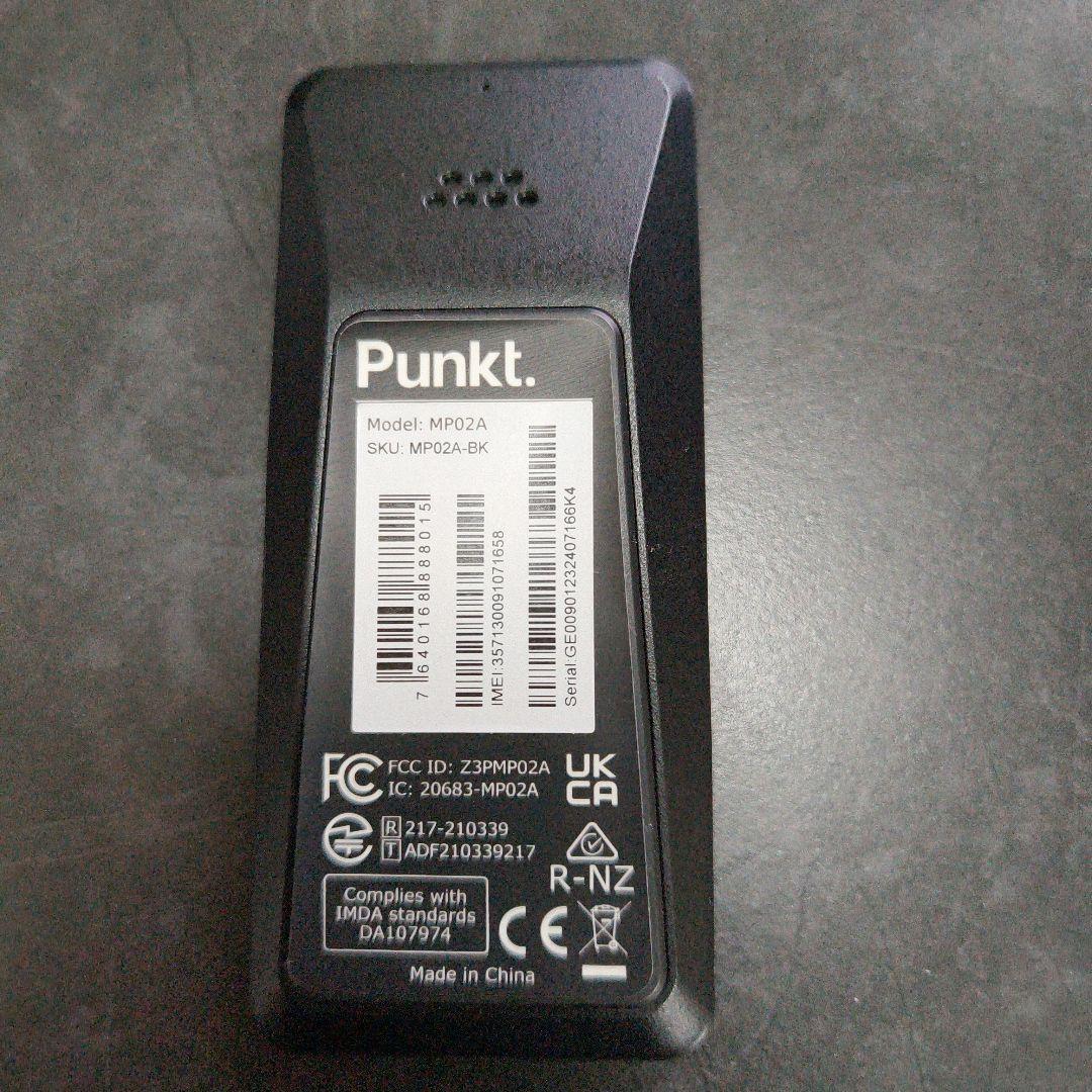 Punkt. MP02 ブラック