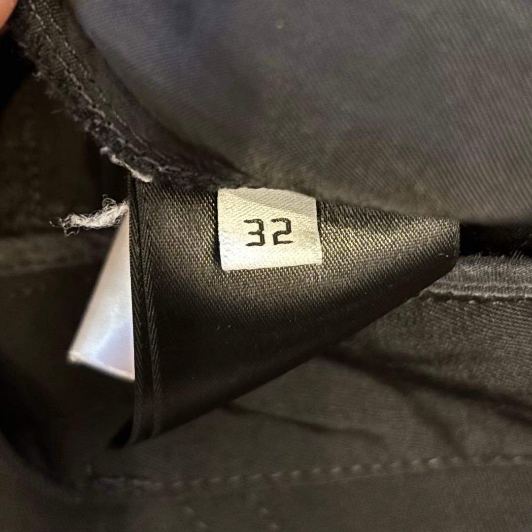 BALENCIAGA staff スラックス パンツ ブラック