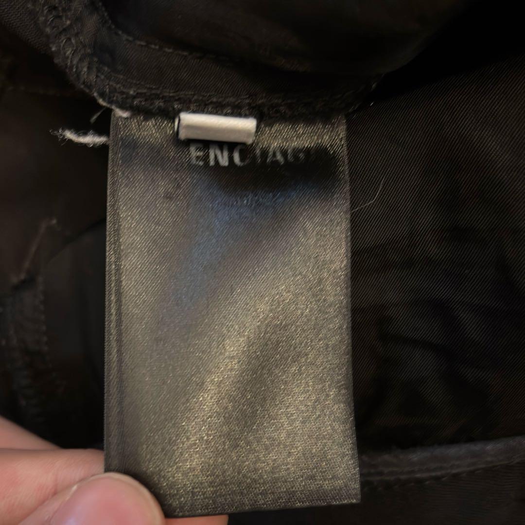 BALENCIAGA staff スラックス パンツ ブラック