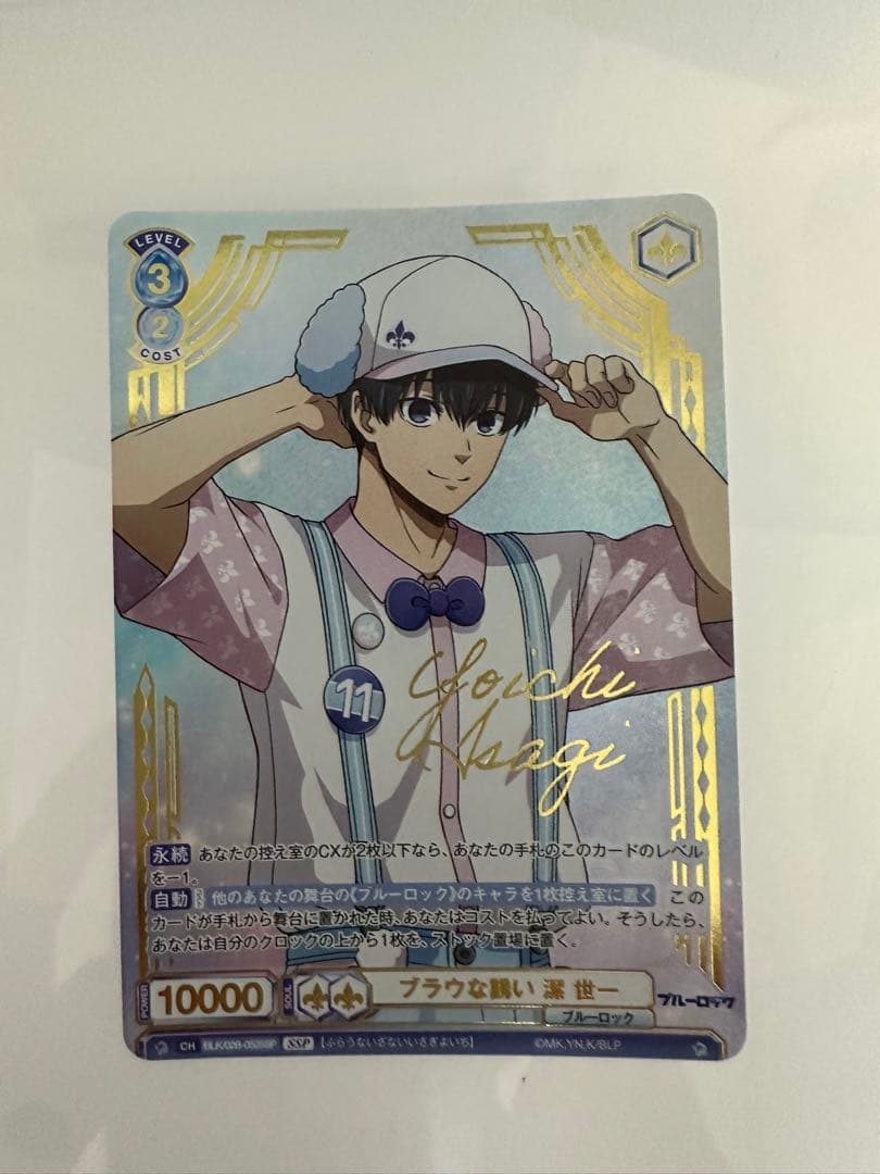 ヴァイスシュヴァルツブラウ　ブルーロック　ブラウな誘い　潔　世一　SSP