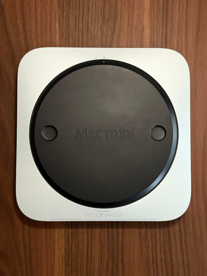 ミニPC Apple Mac mini