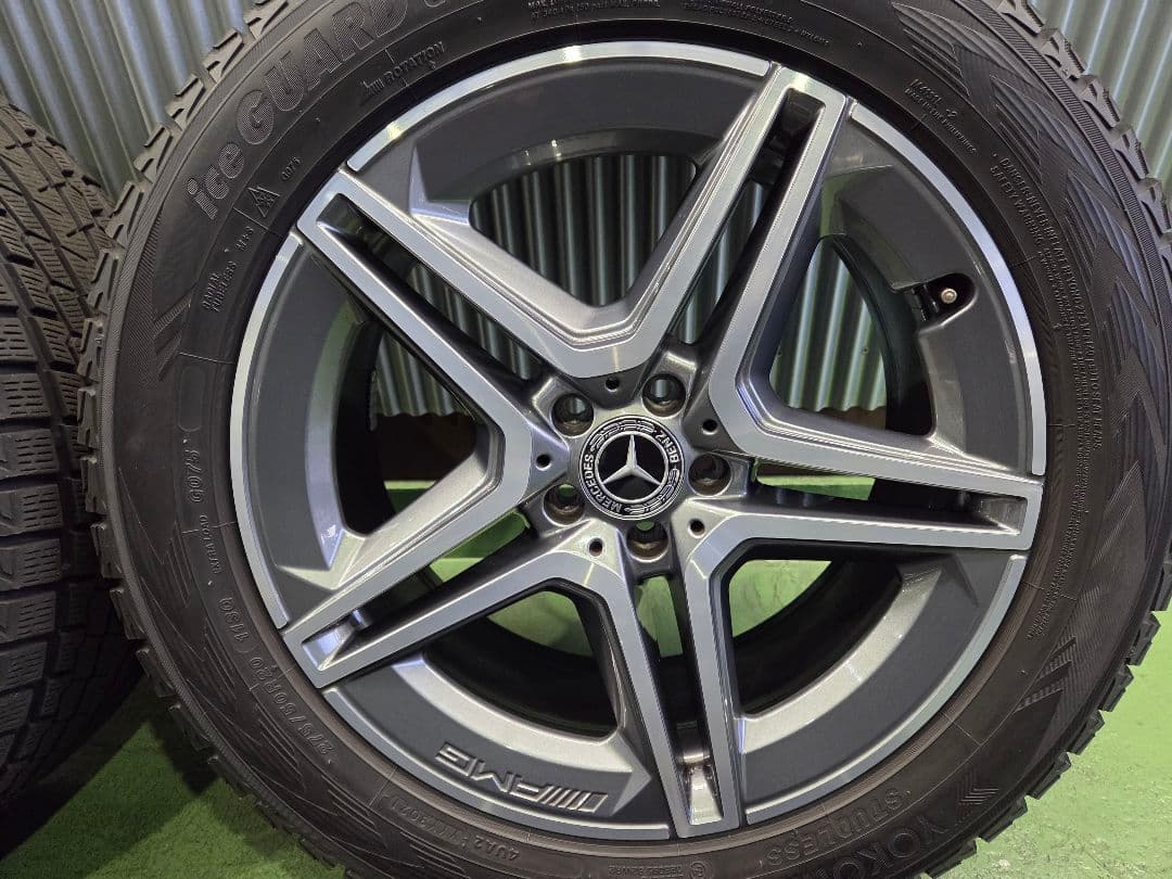 W167ベンツ GLE400dスタッドレスタイヤ AMG20インチ ホイール美品