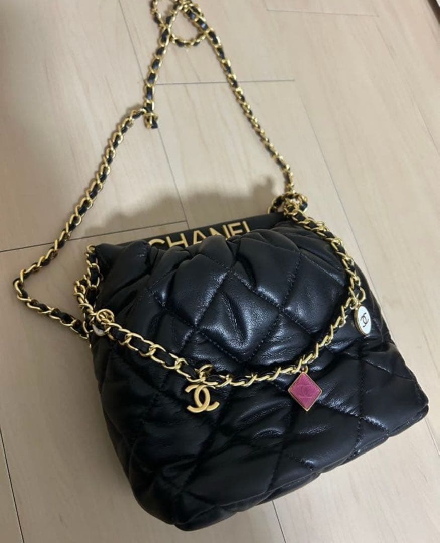 新品未使用　CHANELシャネルノベルティ キルティングショルダーバッグ