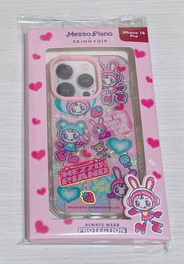 スキニーディップ　メゾピアノ　iPhone 16pro