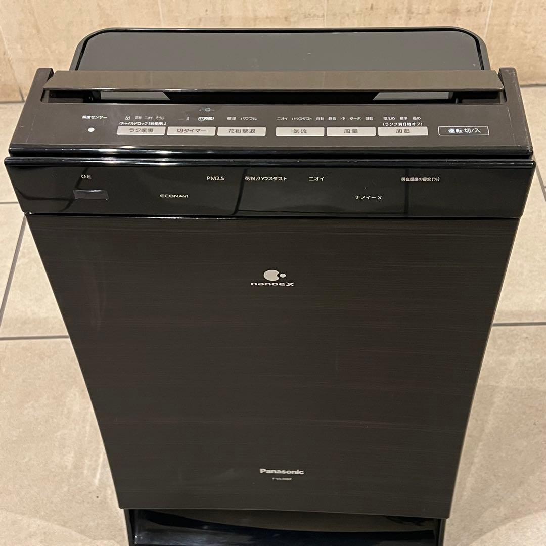 F-VC70XP ブラウン 木目調 Panasonic 加湿空気清浄機