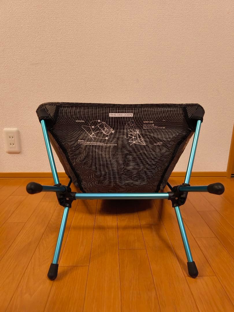 【美品】Helinox ヘリノックス チェアゼロ ブラック