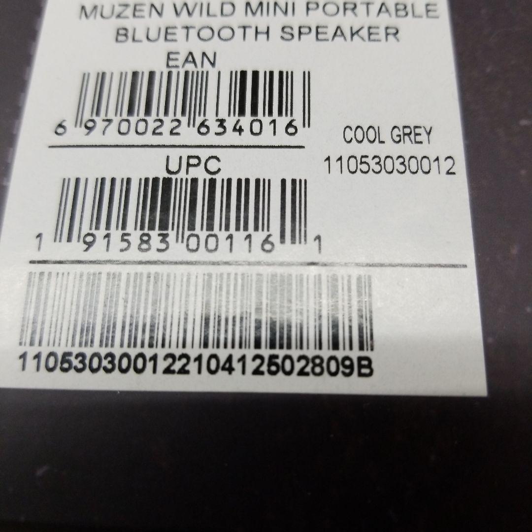 MD-1047-308☆MUZEN ワイドミニ ブルートゥーススピーカー