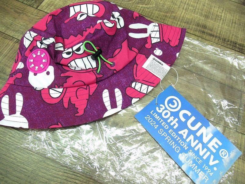 即完売 新品 キューン クレヨンしんちゃん コラボ ワニ山さん バケット ハット
