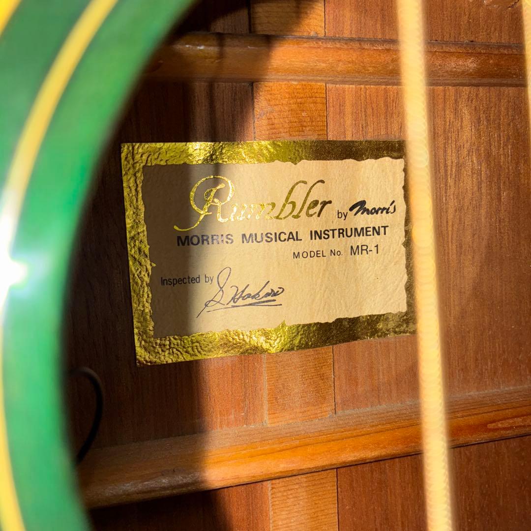 Morris MR-1エレアコです ランブラー　rumblerシリーズです