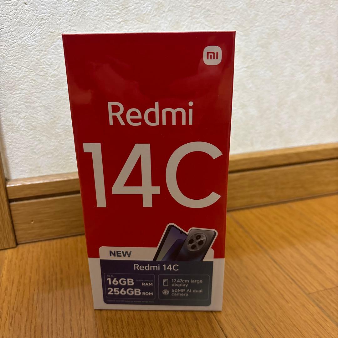 ★新品未開封★Redmi 14C 16GB RAM 256GB ROM ブラック