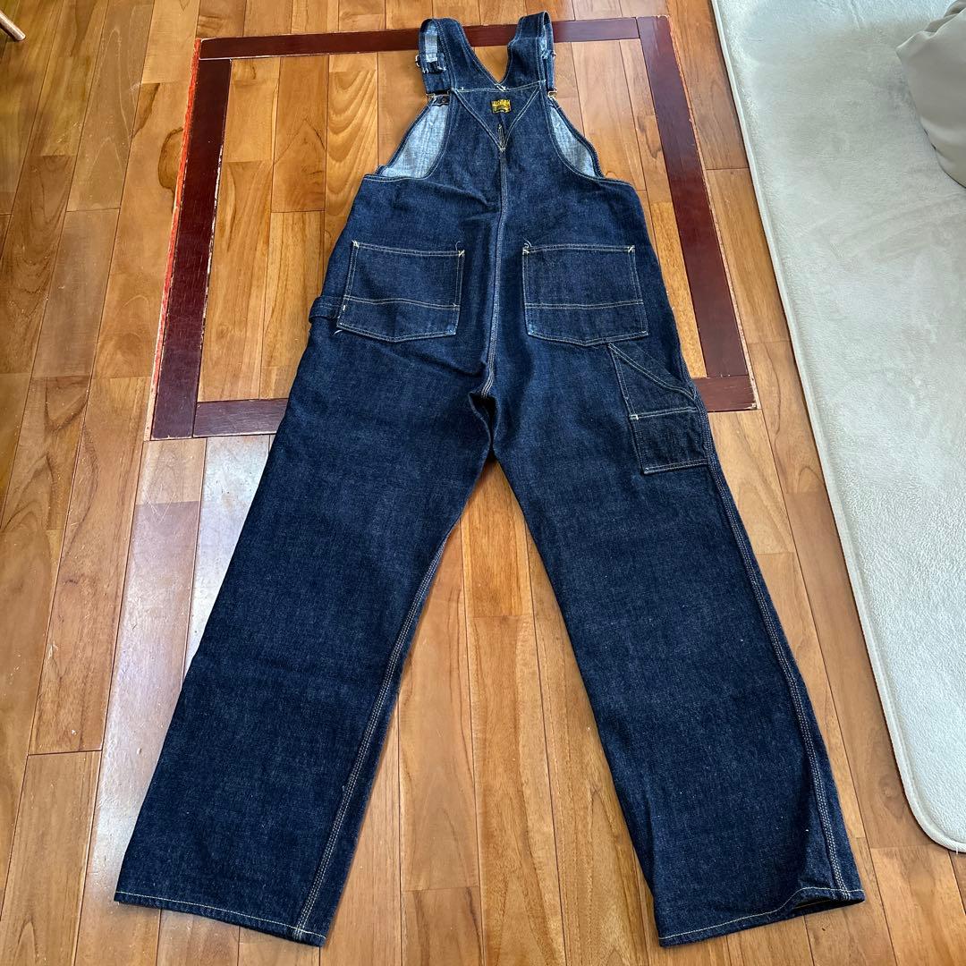 TROPHY CLOTHING ダブルニーオーバーオール1605