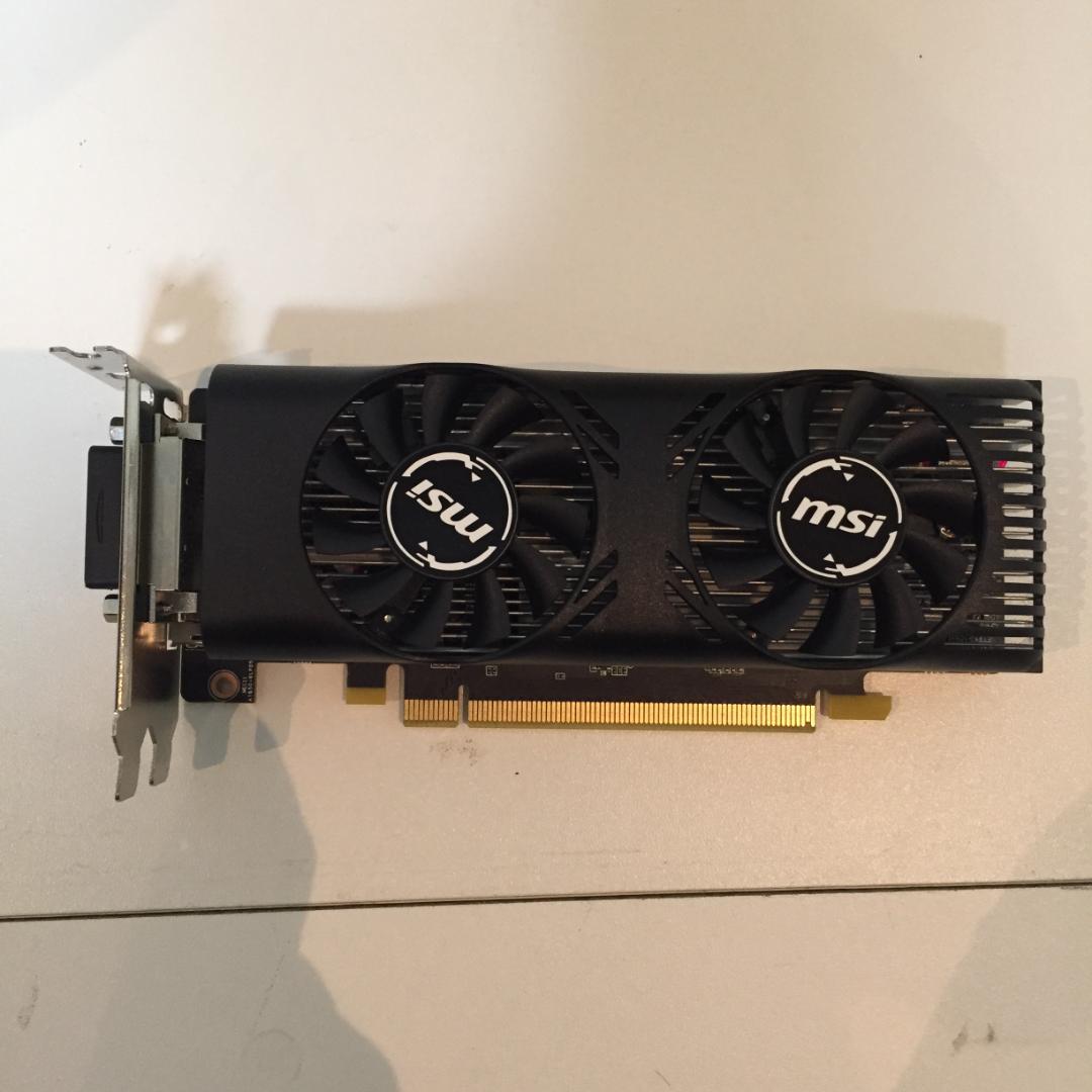 【動作チェック済】MSI Geforce GTX1650LP ビデオカード