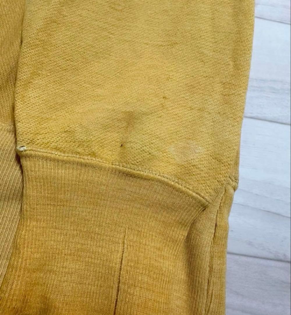 90s champion reverse weave 目有り USA製 イエロー