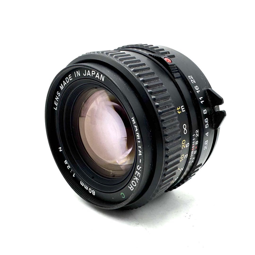 動作良好 マミヤ MAMIYA-SEKOR C 80mm F2.8 N 645