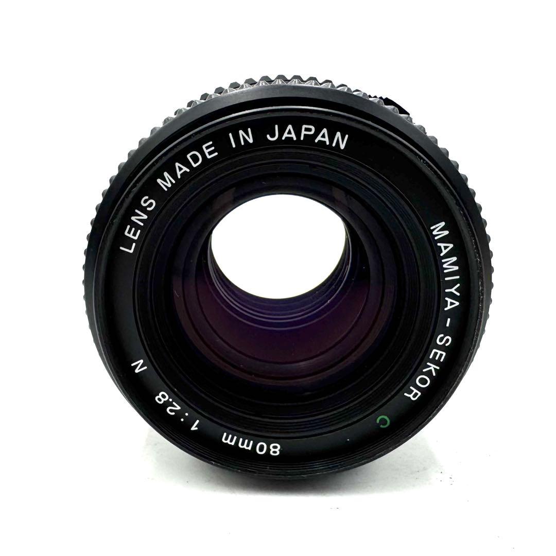 動作良好 マミヤ MAMIYA-SEKOR C 80mm F2.8 N 645