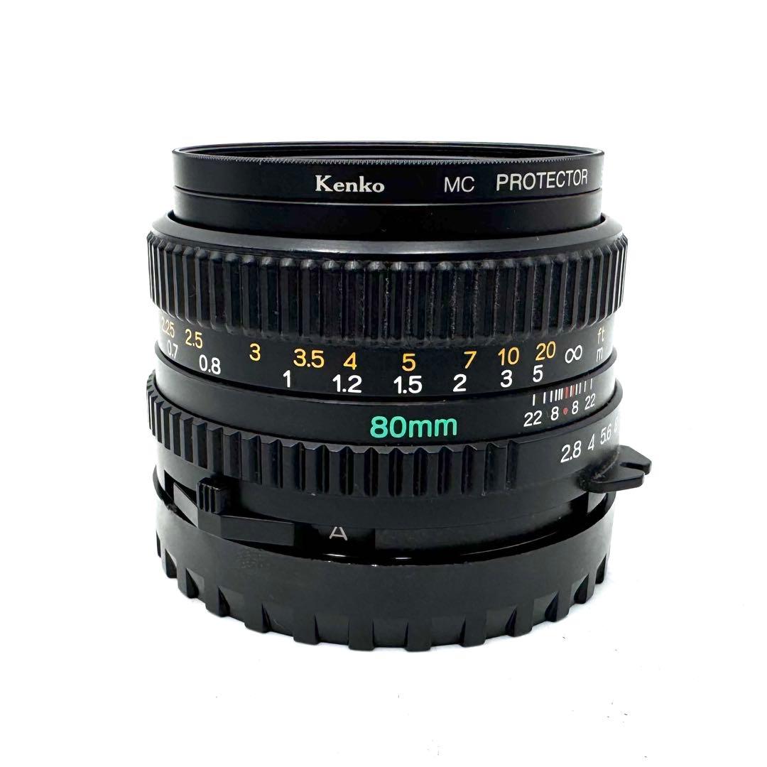 動作良好 マミヤ MAMIYA-SEKOR C 80mm F2.8 N 645