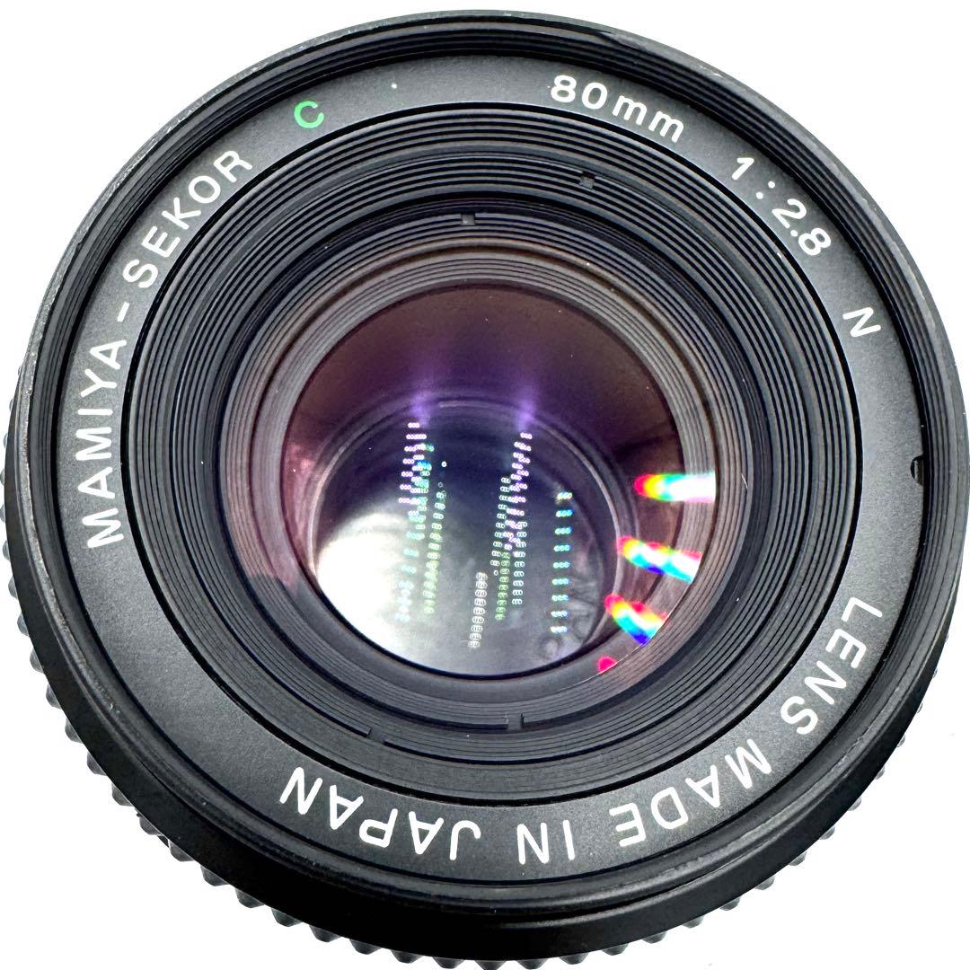 動作良好 マミヤ MAMIYA-SEKOR C 80mm F2.8 N 645