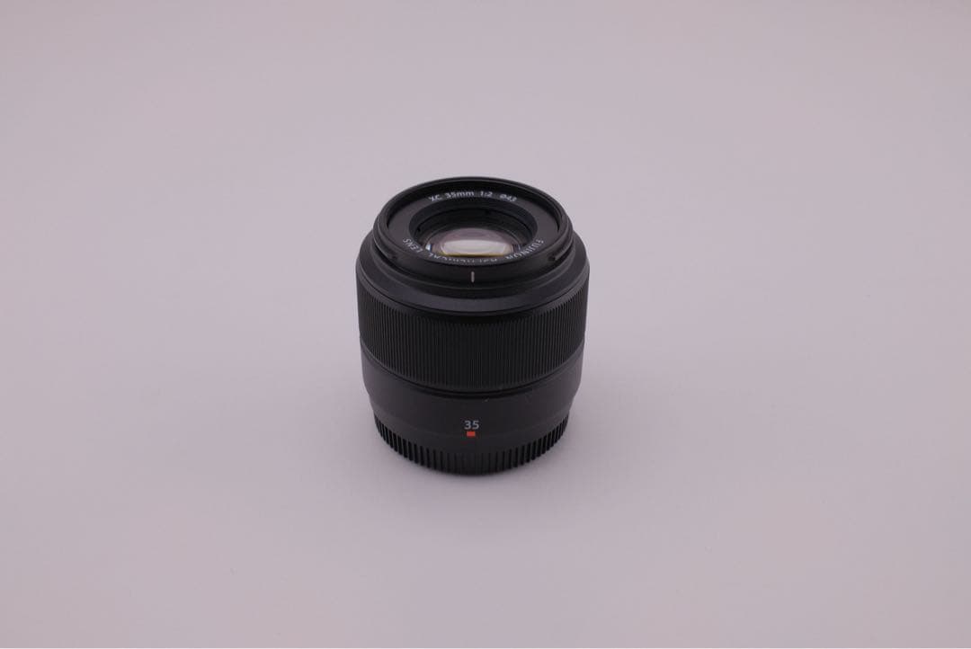 fujifilm xc-35 35mm 単焦点レンズ レンズフード付き