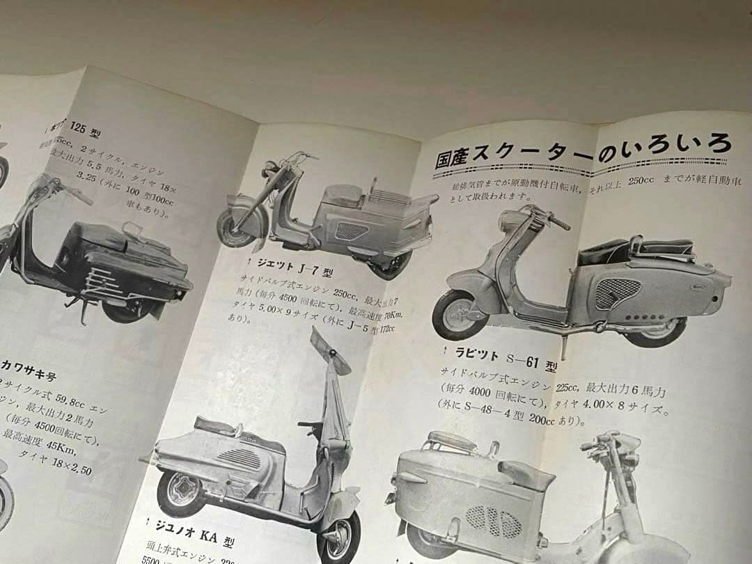 シルバーピジョン・ラビット・ジエット・ジュノオ軽免許のとり方スクーター S30年