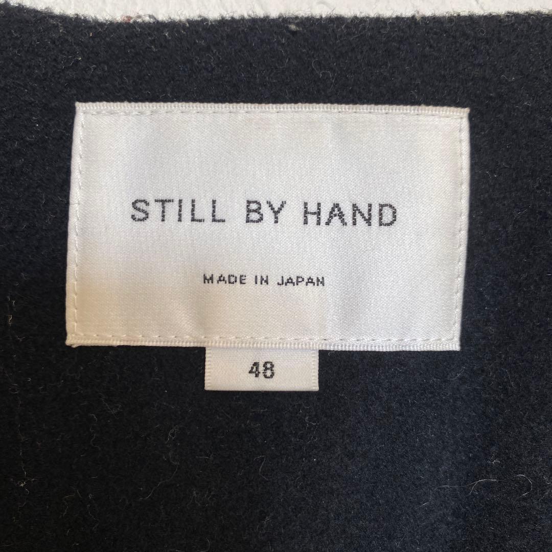 STILLBYHAND スティルバイハンド　ノーカラー中綿ジャケット
