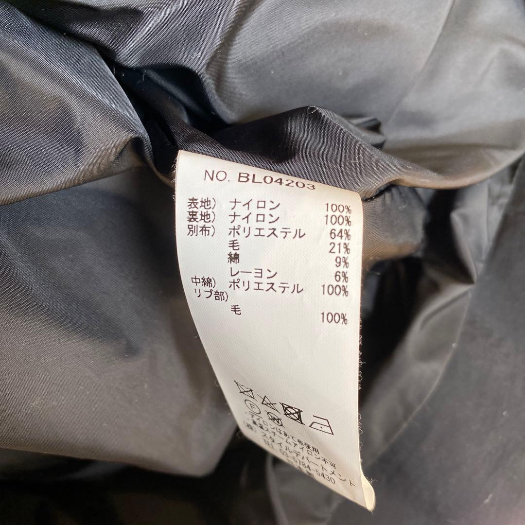 STILLBYHAND スティルバイハンド　ノーカラー中綿ジャケット