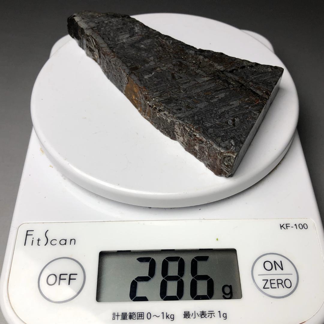 アルタイ隕石　 鉄隕石　メテオライト鉄隕石　原石 　重さ約286ｇ
