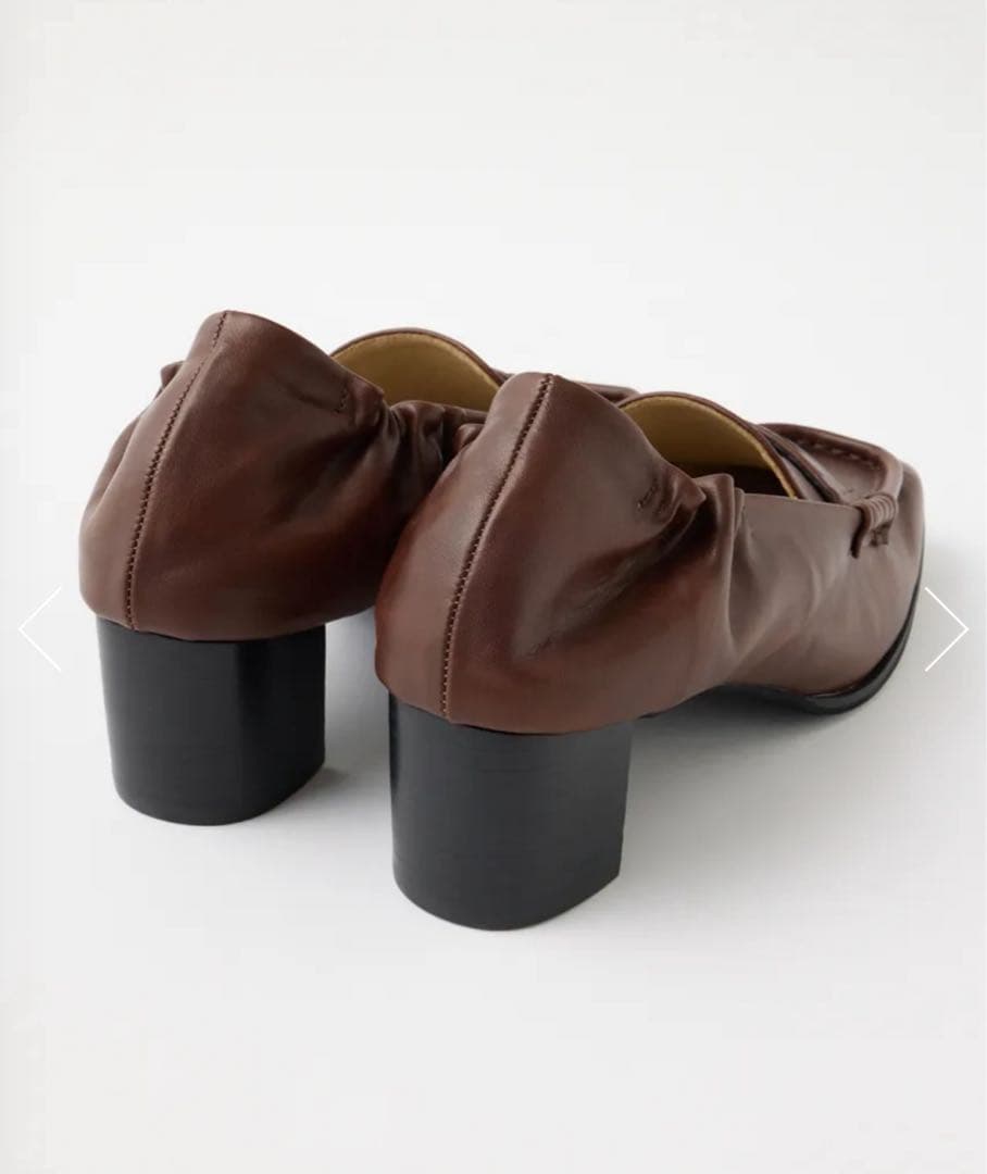 【中町綾着用ローファー】MOUSSY SQUARE TOE LOAFER M