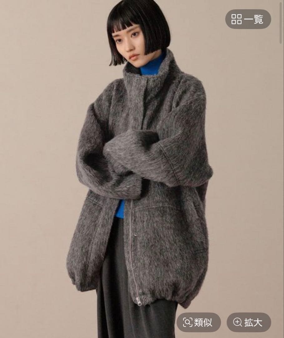 シャギースタンドコート　ローリーズファーム